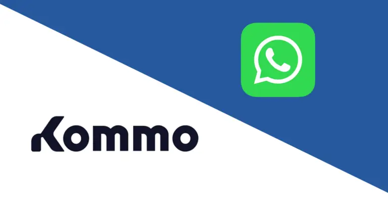 Logos de Whatsapp y Kommo